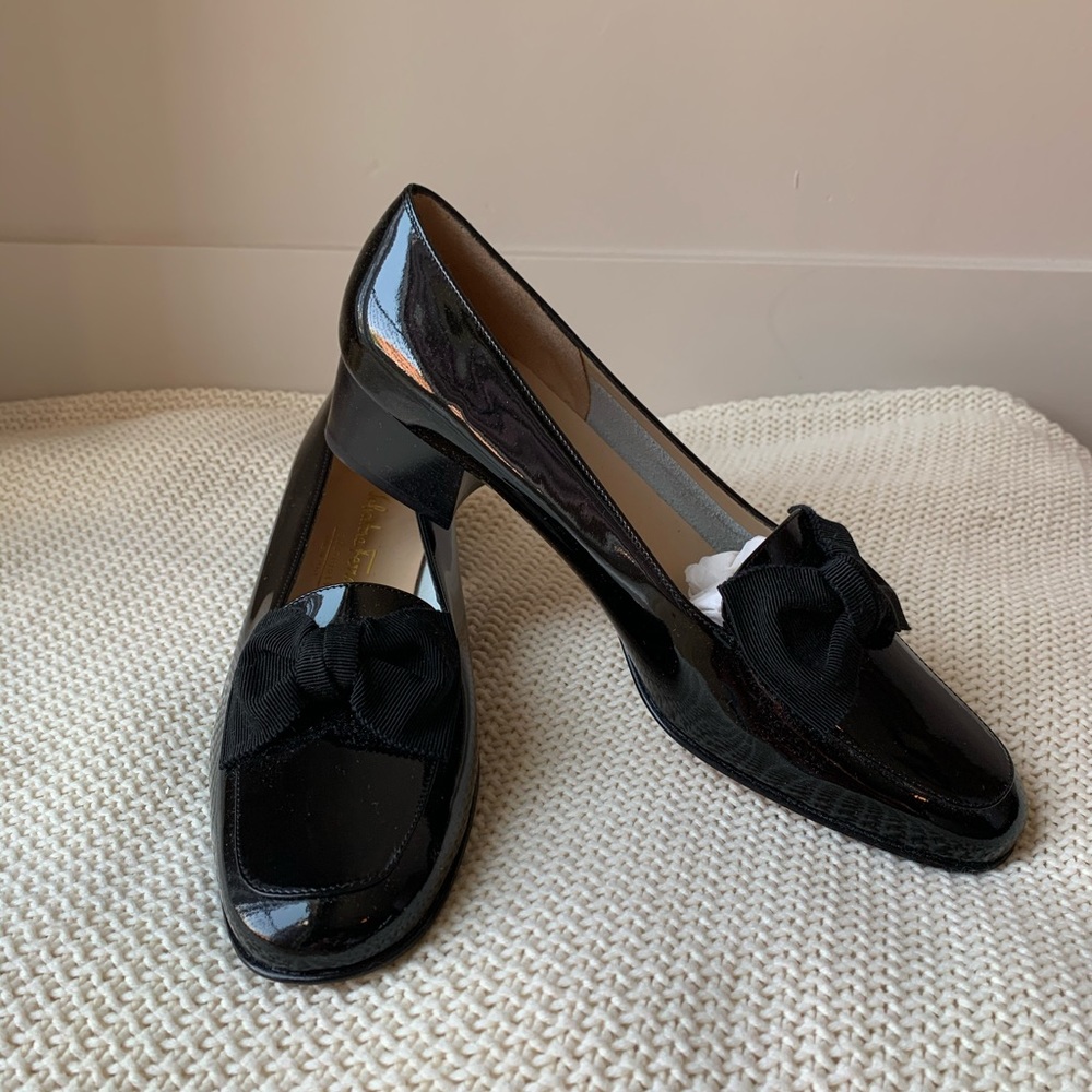 Ferragamo Black Loafers